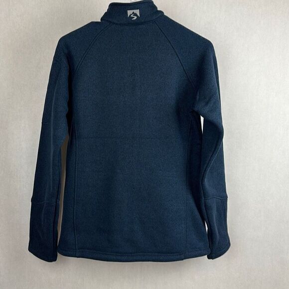 NEW Storm Creek Sweater Fleece Jacket Planters Peanuts NUTMobile Sz S Style 4625 - Picture 8 of 15